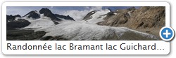 Randonne lac Bramant lac Guichard glacier Saint-Sorlin