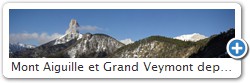 Mont Aiguille et Grand Veymont depuis le col de Papavet