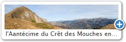 l'Aant�cime du Cr�t des Mouches en descendant par les cr�tes