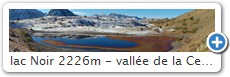 lac Noir 2226m - vallée de la Cerveyrette