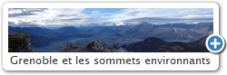 Grenoble et les sommets environnants