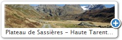 Plateau de Sassires - Haute Tarentaise